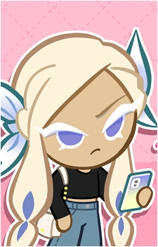 Blue Lily Cookie