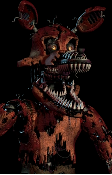 Nightmare Foxy from Five Nights at Freddy's 4