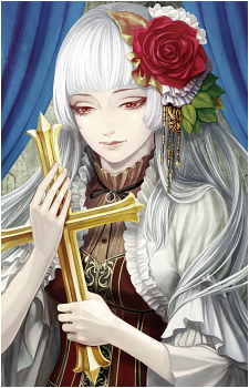 White-Haired Girl's image