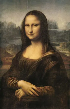 Mona Lisa from Famous Paintings