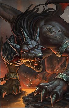 Cagna, Malebranche of the Burning Abyss