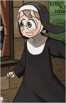 Glasses Nun
