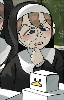 Glasses Nun