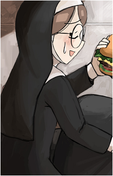 Glasses Nun
