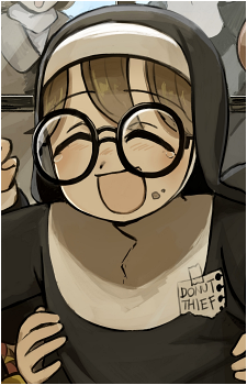 Glasses Nun