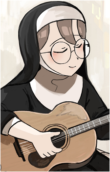 Glasses Nun