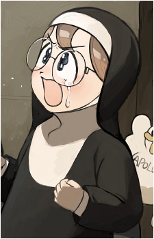 Glasses Nun