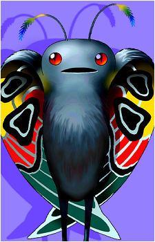 Mothman {SMT} from Demon Compendium