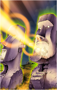 Moai Interceptor Cannons