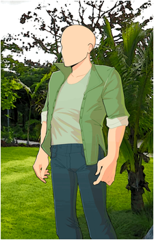 Image source: This is Anon's official sprite from Snoot Game (where he originates from). Anon Y. Mous