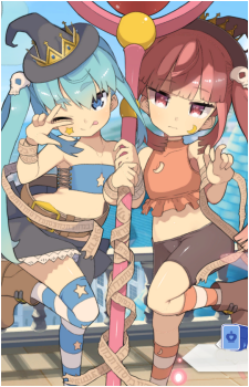 Princess Twins Lain and Shion