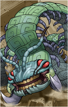 Aztekipede, the Worm Warrior's image